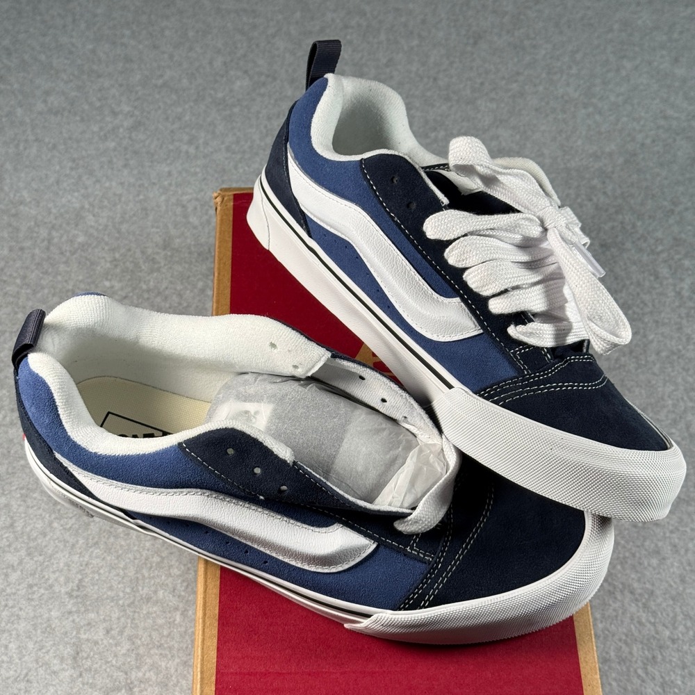 Vans Knu Skool Navy True White Men's 9.5 – New With‎ Box